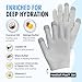 Dr. Frederick’s Original Moisturizing Gel Gloves – Deep Moisturizing and Fast Relief for Dry Hands – Touchscreen-Friendly – Mango Butter, Shea Butter, Jojoba, & Coconut Oil (Mellow Moon)