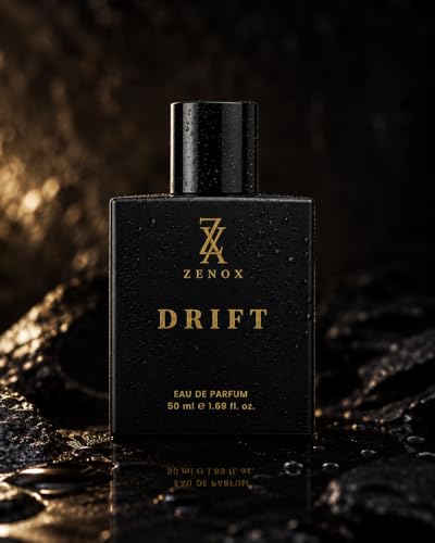 Image of Zenox Drift Perfume for Men | Eau De Parfum | Long Lasting Fragrance Spray | Luxury Men's Perfume | Fresh Spicy Woody Scent | Premium EDP | Office, Casual & Daily Wear | 50ml