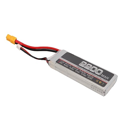 Batterie Lipo 2S 2200 mAh pour éviter les chutes de tension en plein vol