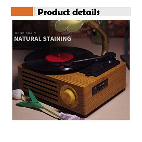 ARCH Gramophone De Tourne Disque De Style Classique, Platine Vinyle Support Vinyle/U Disque/Bluetooth/Entrée/Sortie… - Les Beatles, Paul McCartney, John Lennon, RIngo Starr, George Harrison ARCH Gramophone De Tourne Disque De Style Classique, Platine Vinyle Support Vinyle/U Disque/Bluetooth/Entrée/Sortie… – Image 4