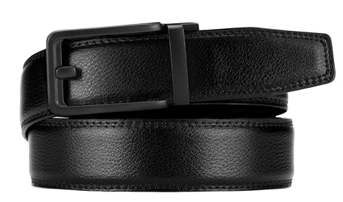Image of CHAOREN Click Belts for Men - Mens Ratchet Belt 1 3 /8 inch for Dress Pants - Perfect Companion to Men's Oxfords
