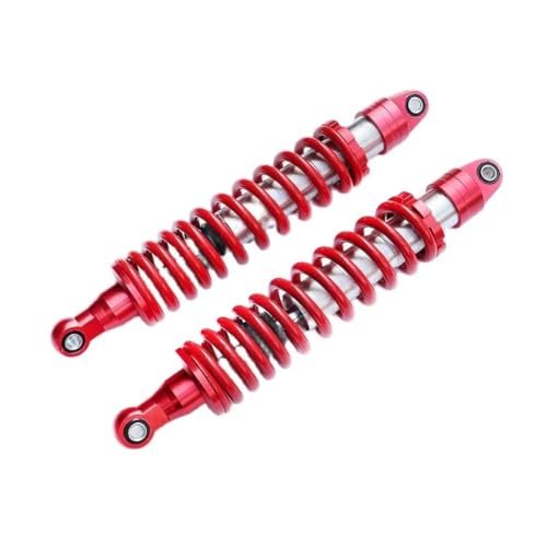 Amortisseur avant de moto tout-terrain rouge de 360 mm pour suspension de motocross