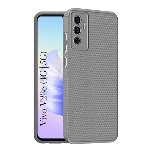 Image of Jkobi Back Cover Case for Vivo V23e 4G | 5G (Liquid Silicone | Side Grip | Camera Protection)