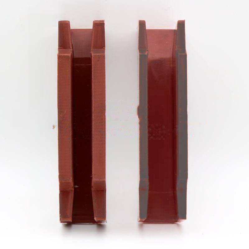 10PCS B029D 57605173 Elevator Guide Shoe Insert Use for 3300 3600 5500 L120mm Groove W10/16mm
