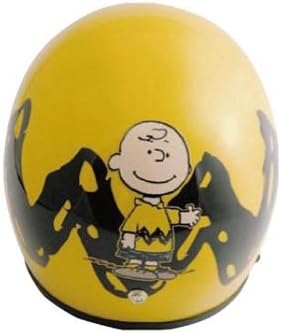 Amazon Tnk キッズ 子供用 ジェットヘルメット スヌーピー Snoopyモデル チャーリー Charlie イエロー Bj 6sn 車 バイク 車 バイク