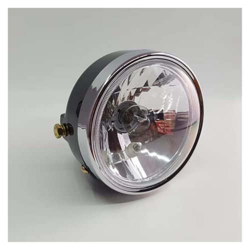 Phare avant moto rond avec cuvelage robuste pour cyclomoteur CD70