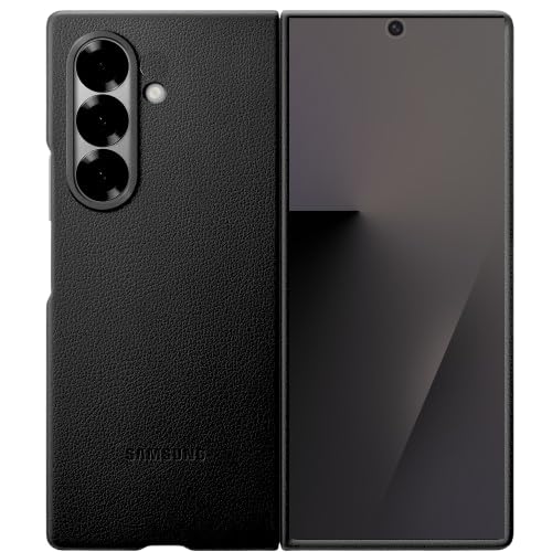 Image of Ultra Hybrid for Samsung Galaxy Z Fold 7 Kindsuit Leather Phone Case /Cover (Black)
