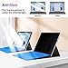 Peslv Magnetic Privacy Screen for Surface Go 4/3/2/1 10.5 Inch, Removable Anti Blue Light Glare Filter, Black Security Private Apy Block Protector