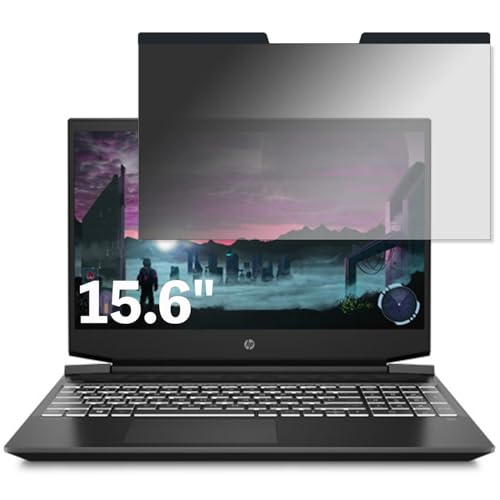 HP Pavilion Gaming 15-ec1018AX 15.6インチ 16:9 対応 マグネット式 覗き見防止フィルム プライバシーフィルター ブルーライトカット 反射防止 PC パソコン ノートブック のぞき見防止 画面保護 保護シート 着脱簡単