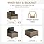 Aoxun 7 Piece Outdoor Patio Furniture Set with Coffee Table, Outdoor Patio Furniture Sets with Waterproof Cover and 4'' Cushion, Wicker Rattan Outdoor Conversation Set for Backyard, Peacock Blue