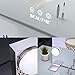 BEAUTME Hollywood Mirror with Lights, 35.9''×24.3'' Vanity Mirror, Light up Mirror with 16 Dimmable Bulbs and 10X Magnification, 3 Color Modes, Touch Control, Silver