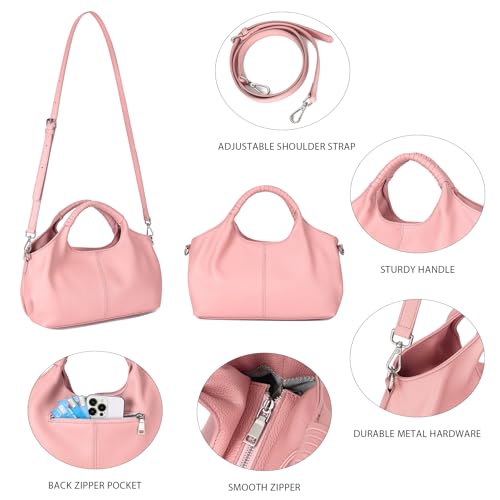Genuine Leather Hobo Tote Bag Purses for Women4