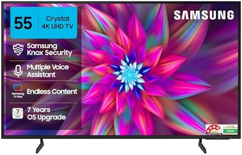 Samsung 138 cm (55 inches) Crystal 4K Vista Pro Ultra HD Smart LED TV UA55UE86AFULXL