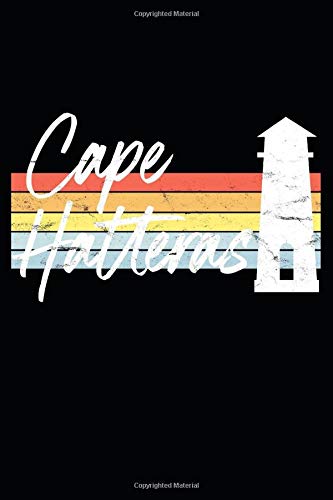 OBX PublishingCape Hatteras: An Outer Banks North Carolina OBX Lighthouse Lined Journal, Notebook, or Writing Composition Book