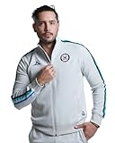 Pirma Cruz Azul Training Jacket - Official Team Training Jacket (US, Alpha, Medium, Regular, Regular, Grey)