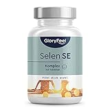 Selen 365 Tabletten - 220µg je Tablette - Premium Komplex aus Natriumselenit & Selenmethionin - Hochdosiert & ohne Magnesiumstearate - Vegan, laborgeprüft & ohne Zusätze in Deutschland hergestellt