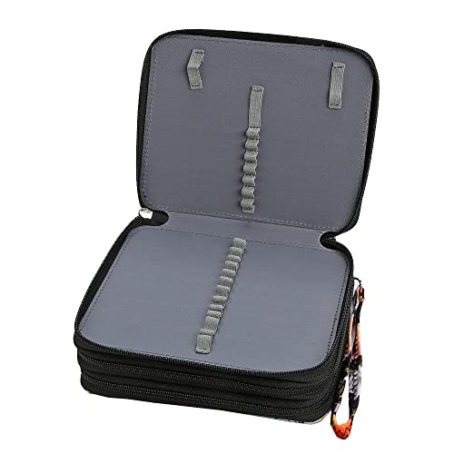 Image of 72 Slots Pencil Case Organizer w /Removal Handle Strap