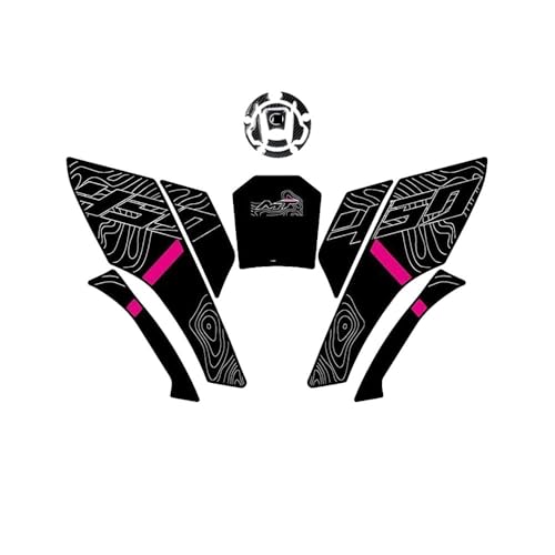 Tank pad 450MT anti-rayures | Autocollant de protection moto