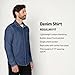 Amazon Essentials Men's Regular-Fit Long-Sleeve Button-Down Denim Shirt, Stone Medium Wash, X-Large
