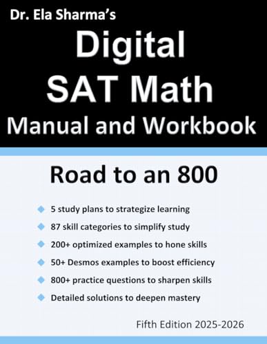 SAT Math Manual and Workbook: For the New SAT