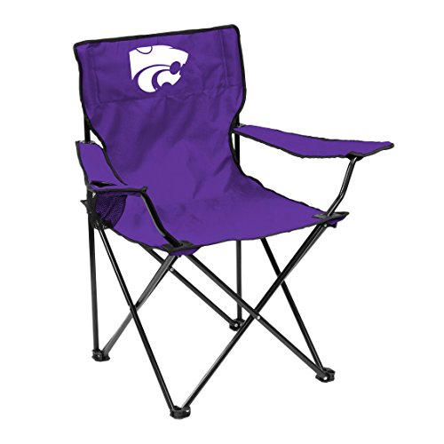 Logo Brands NCAA Kansas State Wildcats Unisex Adult Quad Chair with Single Cup