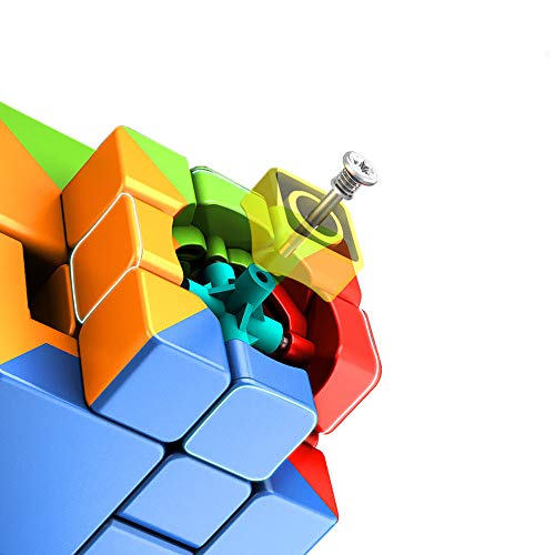 Oostifun MoYu MoFang JiaoShi Meilong KuiLei Cube Cubing Classroom Meilong Puppet Puzzle Cube Multi Color avec Un trépied Cube (Style-1) – vue 5