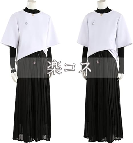 Amazon.co.jp: [楽コス] 浮奇・ヴィオレタ コスプレ 衣装 眼鏡付き 新