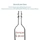 StonyLab 1 Packung Glas Inlet Adapter, Gerader Glas Adapter mit 24/40 Männlichem Glasgelenk und 10mm Gerader Schlauch Vakuum/Inertglas Adapter Verbindungs