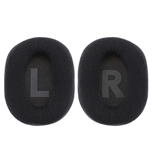 1 Paire Coussinets d'oreille Remplacement Compatible avec G Pro G Pro X G433 G233 Coussinets d'écouteurs en Velours Coussin d'oreille Accessoires pour Casque, Noir Cover