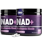 SHAPEINGIRL NAD+ Supplement - Nicotinamide Riboside, Resveratrol, Liposomal NAD Plus 900mg for Me...
