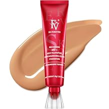 FV Dewy Liquid Foundation, Hydrating Smooth Formula & Lightweight, Longwear Medium-Full Coverage with Natural Finish, Waterproof Foundation for Dry/Combination Skin, 30g, Nourishing Toffee