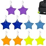 reflectores de luces para navidad 🌟 Material Reflectante: Nuestros reflectores de seguridad para niños están hechos de hierro duradero e impermeable y PVC reflectante. Aunque son pequeños, pueden cumplir los requisitos de EN 13356 y pueden emitir luz reflejada de alta intensidad.