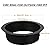 Outdoor Fire Pit Ring 36 inch Fire Ring for Outside Fire Pit, 2.0mm Thick Metal Steel Duty Solid Round Fire Pit Insert, for Outside DIY Campfire Ring Above or In-ground (Black, 30×36 inch)