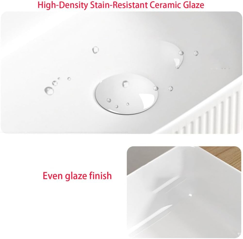 Okrągła umywalka ceramiczna, mały model, nowoczesny styl, do łazienki, domu lub restauracji (L40*W40*H12)