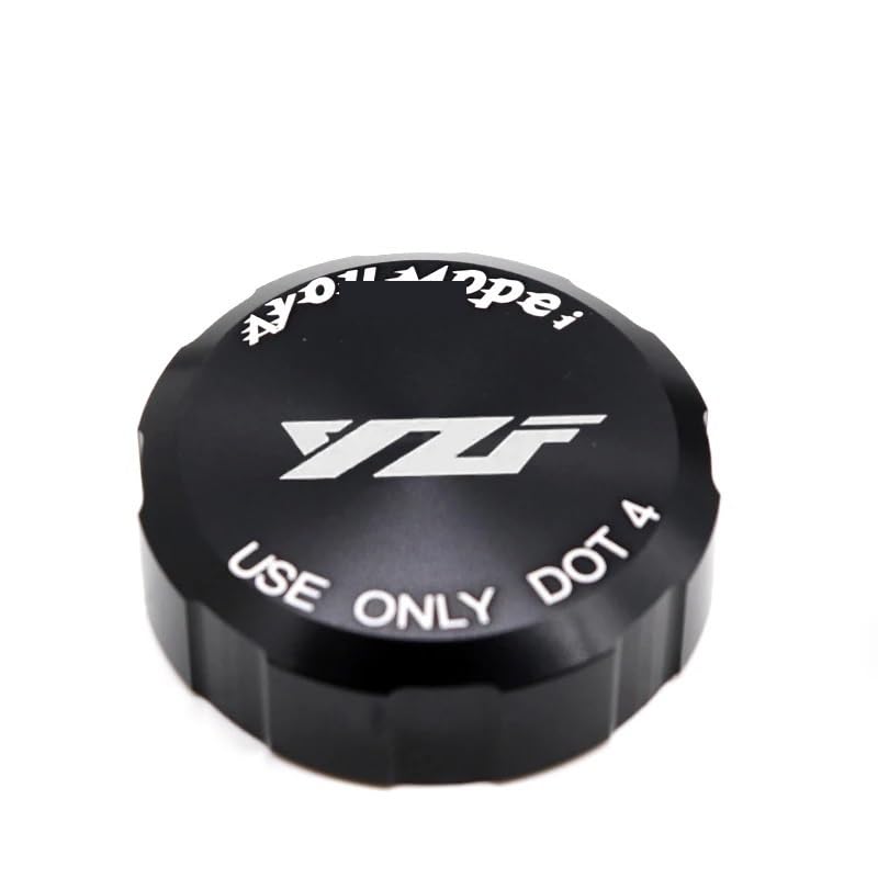 Bouchon de réservoir de liquide de frein avant CNC en alu taillé masse pour YZF R1 2000-2021
