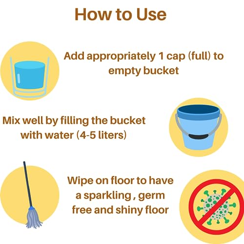 Image of Super Value Floor Cleaner | Suitable for Bathroom & Floor surfaces like ceramic | Luxury Lemon- 5 Litre Pack