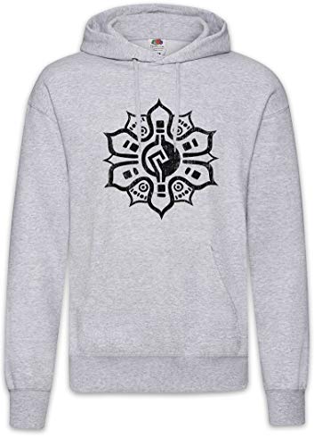 Sweat-Shirt Aztec Flower I Hoodie Urban Backwoods - Sweat à Capuche Homme Motif Imprimé