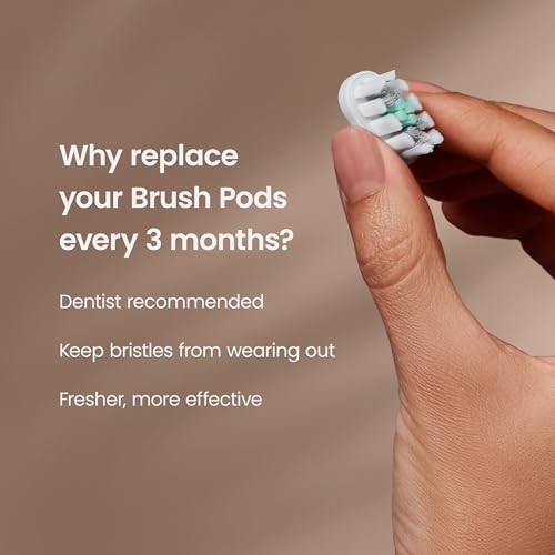 Têtes de rechange pour brosses à dents électriques à poils doux quip