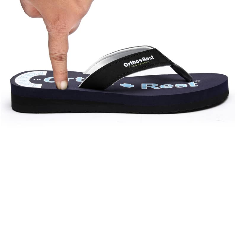 Image of Ortho + Rest Women's Soft Comfortable Orthopedic Doctor Joy Slipper and Flip Flops for Home Daily Use