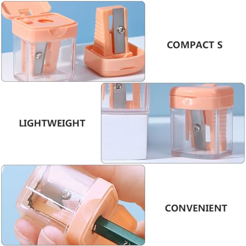 Sacapuntas multifuncional minkissy con diseño premium para delineadores de ojos y cejas 3
