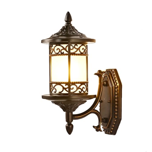 Applique extérieure murale E27 imperméable luminaire applique de façade jardin - 2