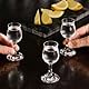 KROSNO Wodkagläser | Set mit 6 Gläsern | 25 ml | GEMA Kollektion | Gläser für Likör, Tinkturen, Brandy | Für Zuhause, Bar, Partys und Küche | Spülmaschinengeeignet