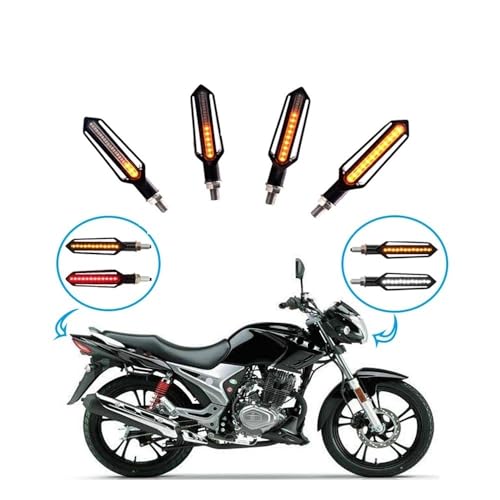 Clignotants moto LED universels pour éviter les dangers de l'angle mort