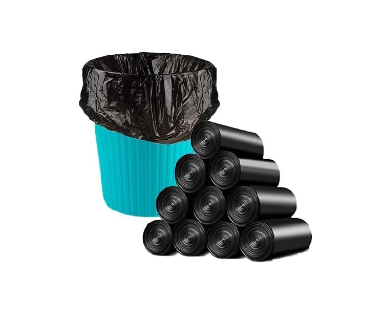 Biodegradable Garbage Bags/Dustbin Bags(Large)|Size 25Ã—30 Inch|(90 Bags)(Pack Of 6)Disposable Bags For Office Home Kitchen,6 Count,Black (B0C62SBL6D) Amazon Price History, Amazon Price Tracker