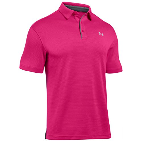 Image of Under Armour Men's Polyester Solid Tech Polo | T-Shirt | 1290140-001