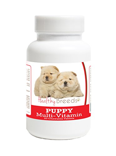 Healthy Breeds Chow Chow Puppy Dog Multivitamin Tablet 60 Count