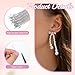 200pcs 60mm/2.36 Inch Stainless Steel Ball Head Pins Silver Jewelry Making Pins Bendable Headpin for Earring Pendant Bracelet Necklace Jewelry DIY Craft