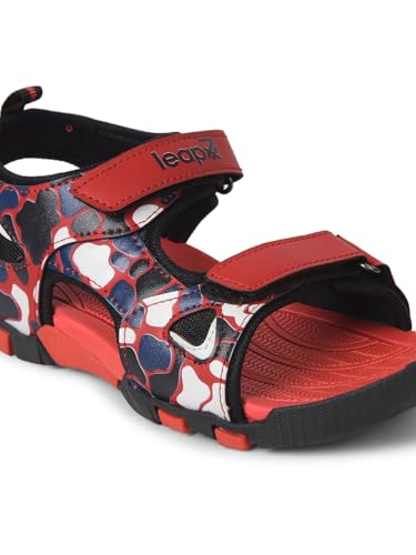 Image of Liberty Leap7x ADMIN Casual Sandal for Kids with EVA Sole | PU Upper Comfortable and Cushioned Footbed | Durable Summer Footwear for Outdoor | Ideal for Everyday Wear
