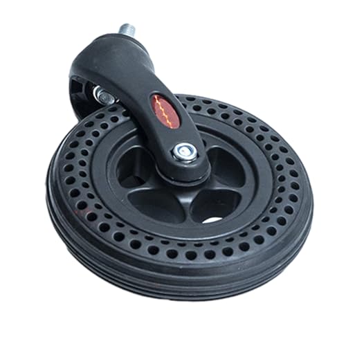 Wheelchair Wheel Replacement Parts Wheelchair Wheel with Fork Wheelchair Front Wheel 5/6/8 Wheelchair Wheel Fork