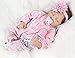ZIYIUI Realistica Reborn Baby Doll Reborn Bambino Bambole Silicone Magnetica Bocca Bambini Giocattoli Regalo 20 Pollice 51 cm
